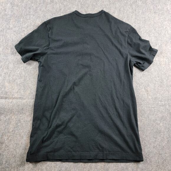 Todd Snyder Premium Jersey Henley T-Shirt size XS Black Short Sleeve USA *Read* - Picture 2 of 10